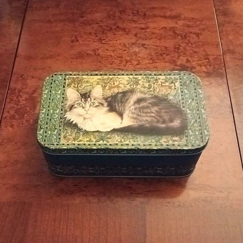 Vintage metal tins collection, 32 pieces, Nostalgic Art style