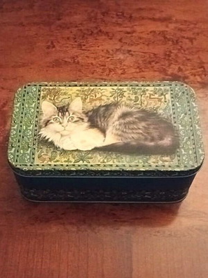 Vintage metal tins collection, 32 pieces, Nostalgic Art style