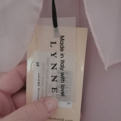 Lynne dress pink new, size L, no zipper