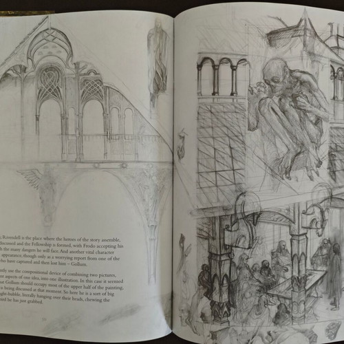 The Lord of the Rings Sketchbook Alan Lee new edition