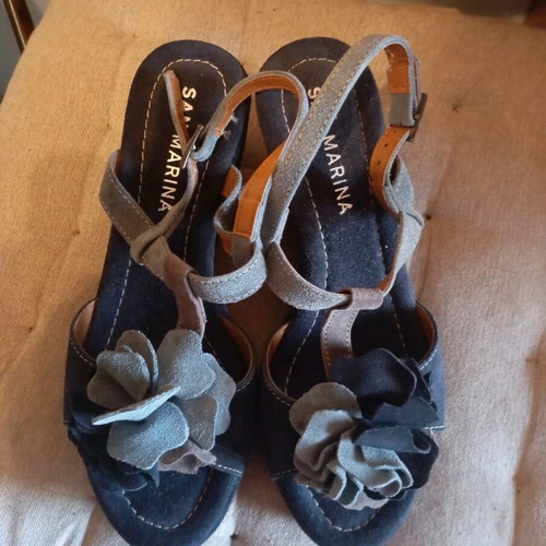 San Marina sandals new, size 38, blue