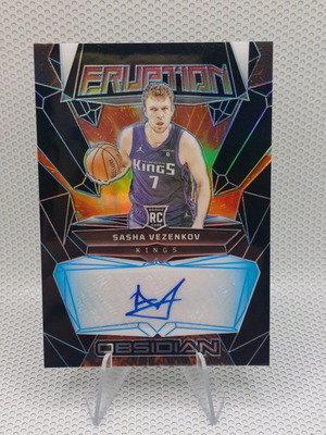 2023-24 Obsidian Basketball Rookie Auto Sasha Vezenkov like new, numbered 12/30