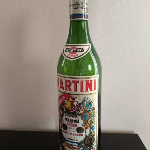 Vermouth Martini Rosso used, about 2/5 of the drink missing