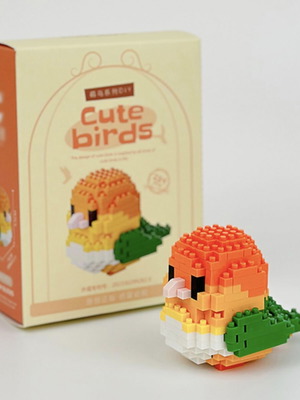 Mini Lego Bird Build with Box