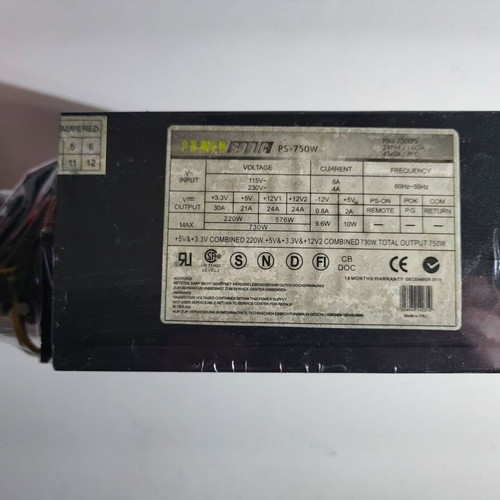 Power Sonic Ultra Series 750W power supply new in sealed packaging