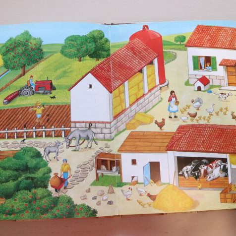 Children's Encyclopedia Animals of the Village and the City used