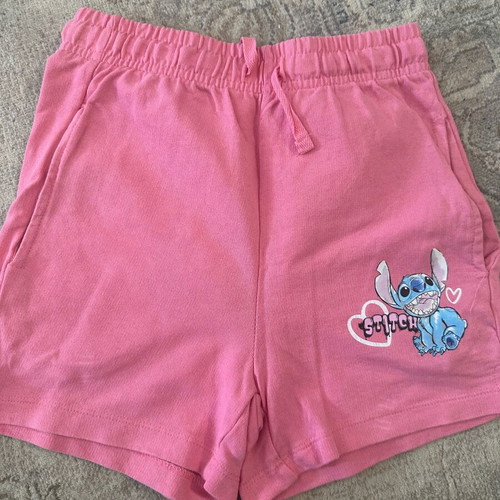 Girls' shorts pink size 134 cm like new