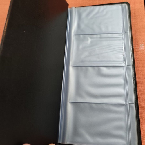 Business card holder 96 slots like new, black Bantex 3550