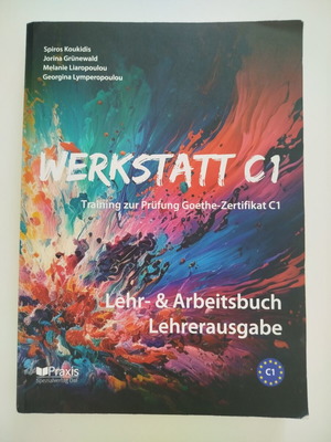 Werkstatt C1 Lehr- & Arbeitsbuch teacher's edition used, German