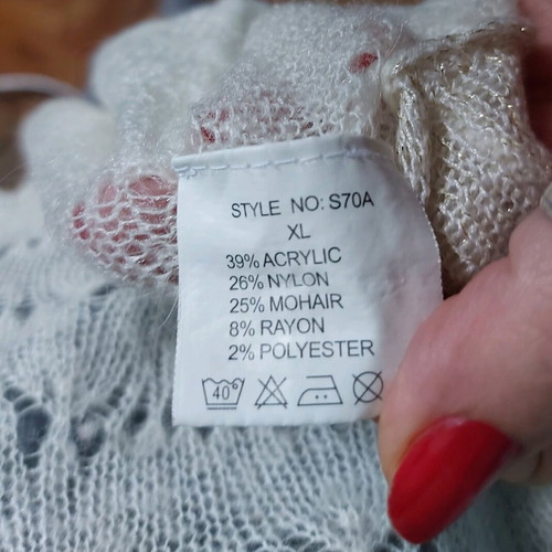 Lipo - Lipo Mohair Lace Dress with Sequins like new