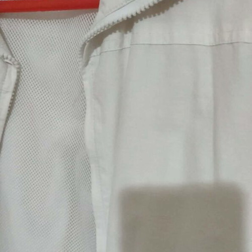 Women's Windbreaker Jacket Size M New, White