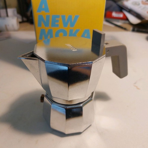 Mokka Alessi espresso coffee maker, new, model DC06/1
