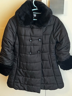 Marasil μπουφάν παιδικό για κορίτσι σαν καινούργιο, μαύρο, 110 cm