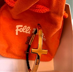 Folli Follie γυναικειο βραχιολι σε σχημα σταυρου κοσμημα πληρης συσκευασια Καινουργιο!