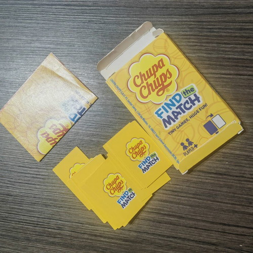 Chupa Chups Mini Games Set like new, collectible