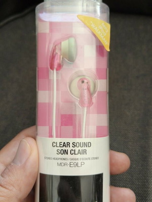 Ακουστικά Sony MDR-E9LP ροζ καινούργια