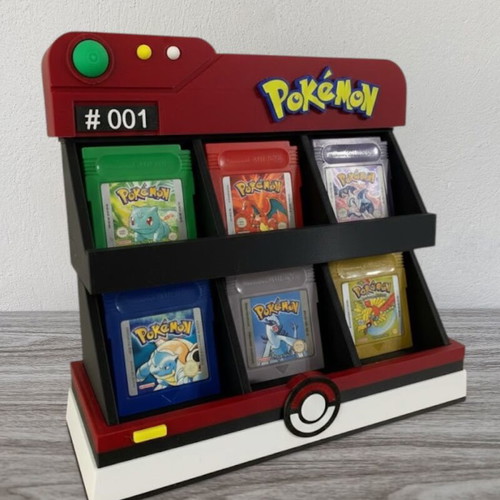 Gameboy Classic cartridge holder for 6 cartridges new