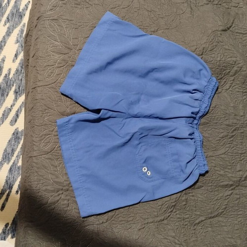 BodyTalk boys' swimwear like new, white and blue