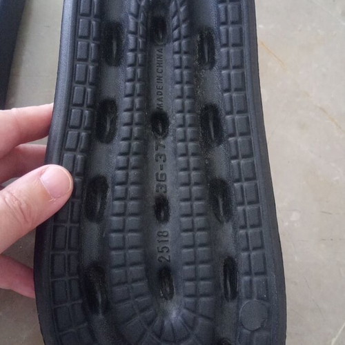 Slides Black Size 36-37 New, Anatomical and Lightweight