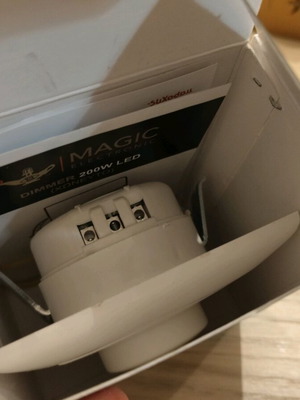 Magic dimmer white new unused