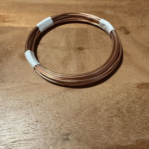 Copper wire 3m, semi-hard