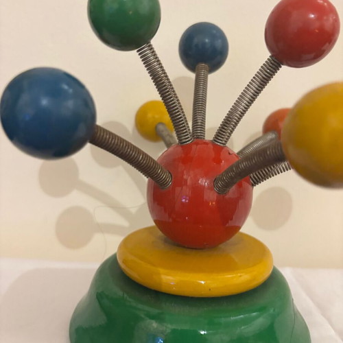 Collectible wooden children's toy like new with music