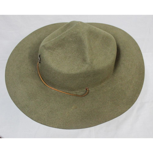 Greek scout old wide-brimmed hat used