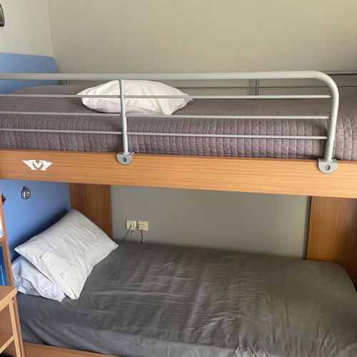 Neoset wooden bunk bed used with ladder included