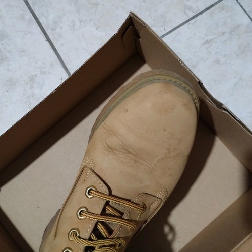 Lumberjack boots size 42 used, beige