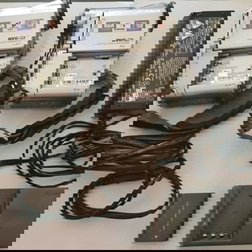 Canon MV6iMC Camcorder MiniDV digital video camera used for parts or repair