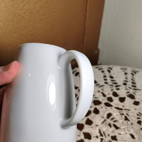 Set of 3 vintage Ionia Hellas porcelain milk jugs from 1970