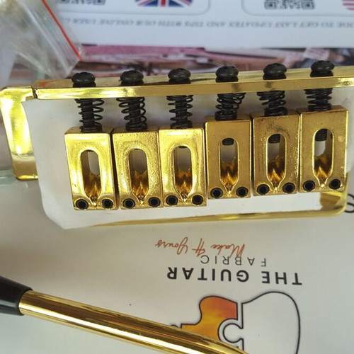Strat Style Guitar Parts in Gold Color, New