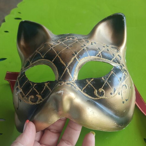Hand-painted Venetian mask