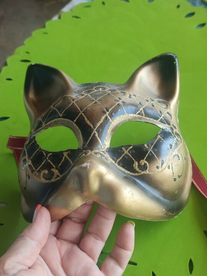 Hand-painted Venetian mask