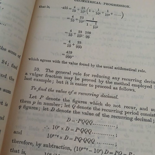 Higher Algebra hardcover book like new, H.S. Hall & S.R. Knight