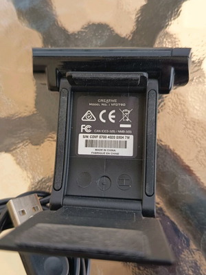 Creative VF0790 HD webcam used