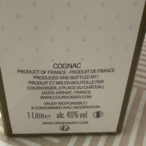 Courvoisier XO Cognac 700ml new