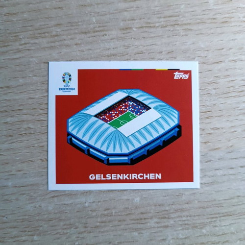 Euro 2024 Stadiums topps stickers new collection