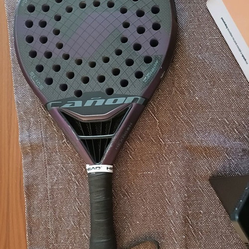 Varlion racket padel carbon black like new