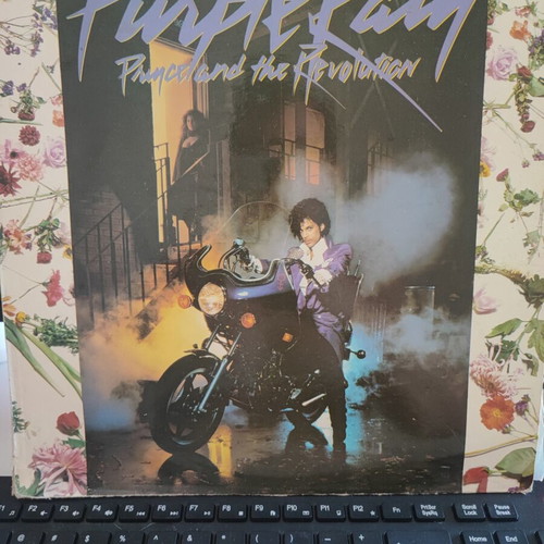 Purple Rain album used by Prince and the Revolution