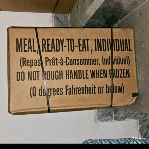 US MRE new, box with 12 menus