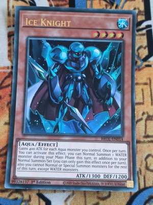 Ice Knight Effect Monster Yu-Gi-Oh! κάρτα σαν καινούργιο