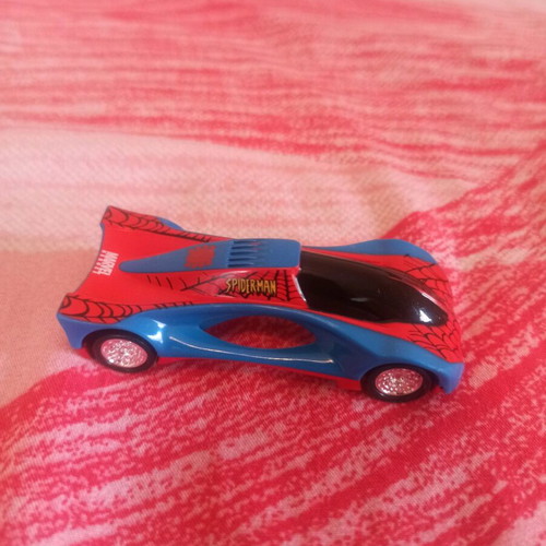 Majorette Spiderman 2004 diecast toy car used