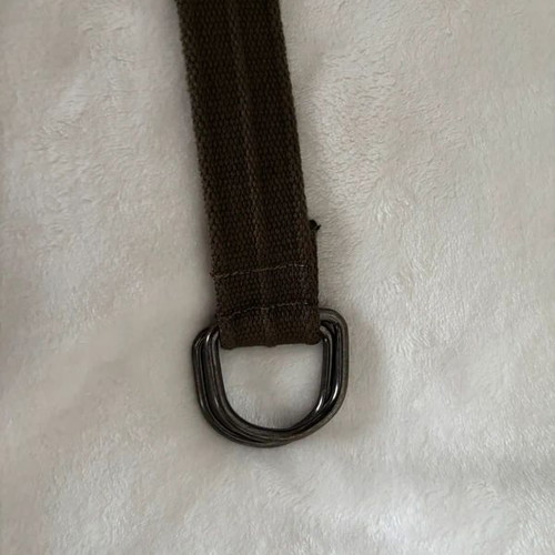 Fabric belt like new, size 90, beige and brown