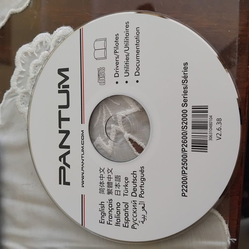 Pantum Printer Driver CD used for P2200 P2500 P2600 S2000 series
