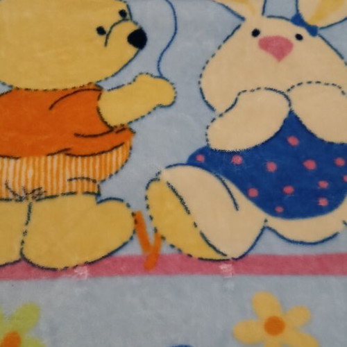 Children's blanket like new, warm, 1.30x1.10 m