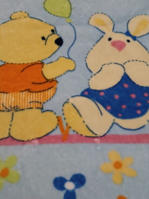 Children's blanket like new, warm, 1.30x1.10 m