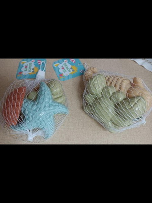 Sand molds new, set of 2 pieces