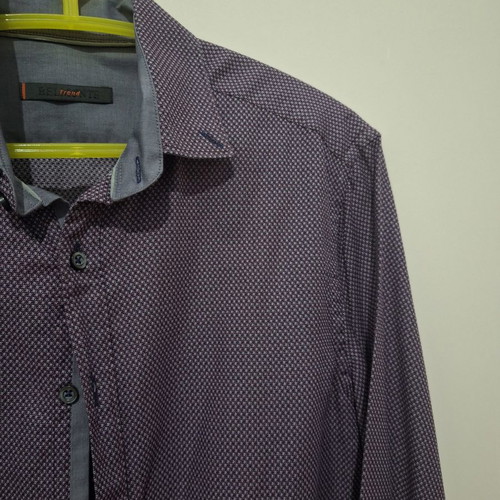 Belmonte men's shirt medium new, purple