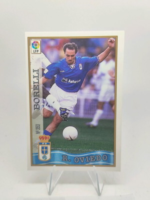 Borelli card used, Real Oviedo 1997/98